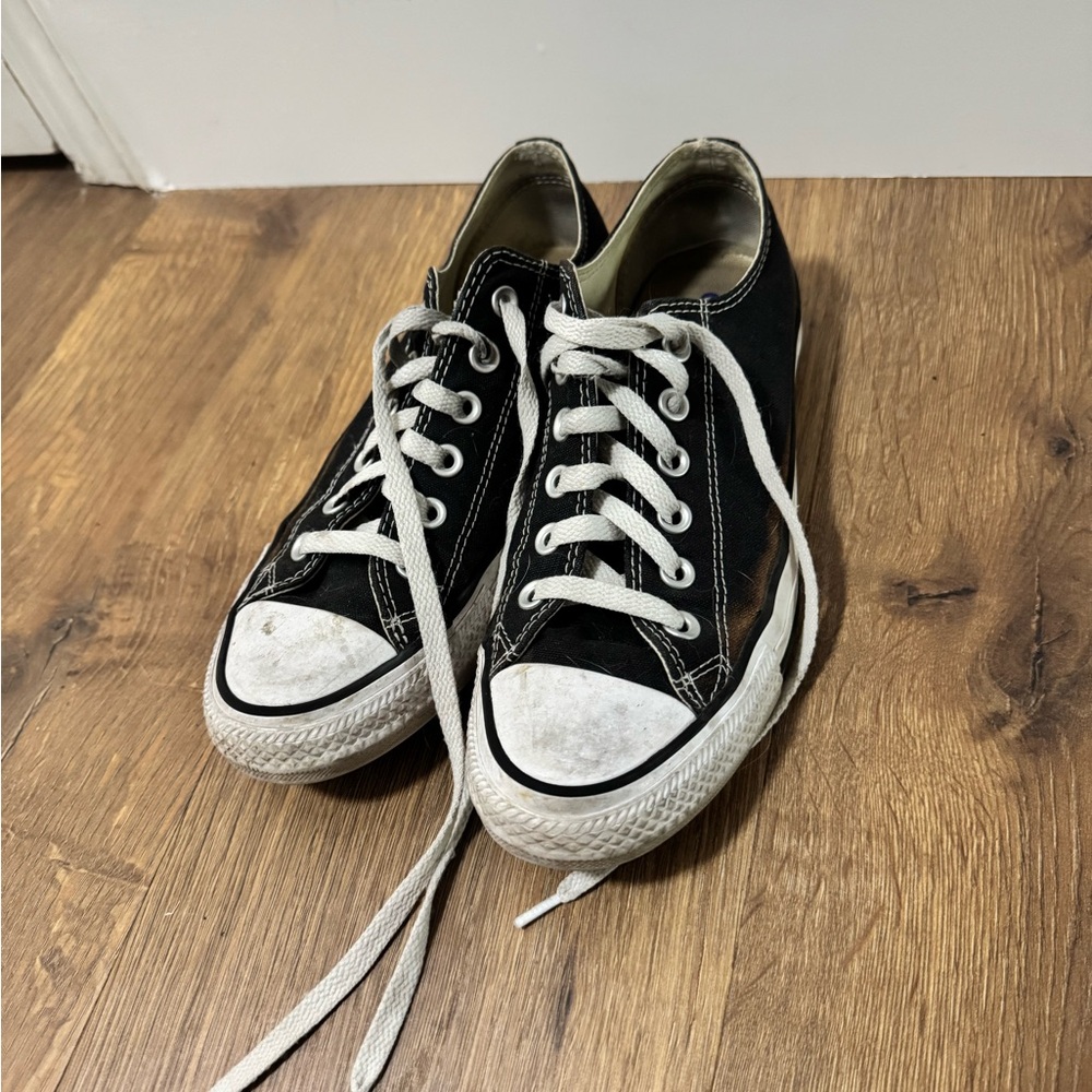 Converse Black and White Women's Shoes